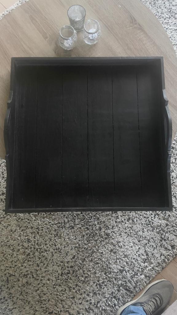 Dienblad, Ophalen, Schaal, Vierkant, Zo goed als nieuw