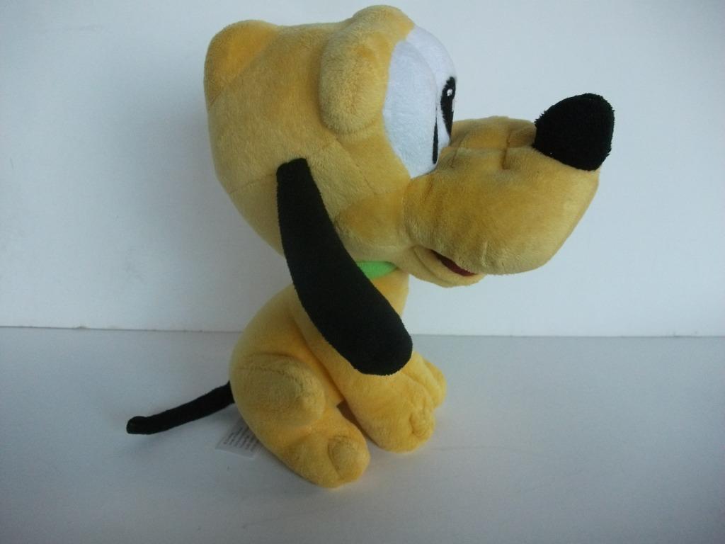 Knuffel Pluto Disneyland Parijs Hoogte : +/- 22 cm, Ophalen of Verzenden, Goofy of Pluto, Zo goed als nieuw, Knuffel