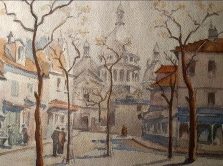 Montmartre.  Sacré Coeur. Place du tertre, Enlèvement ou Envoi