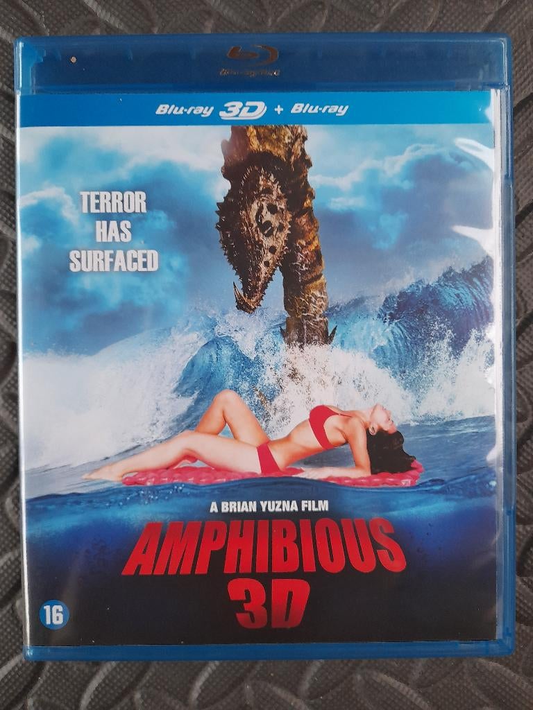 Amphibious 3D + 2D ( Horror ) Brian Yuzna, Ophalen of Verzenden, Horror