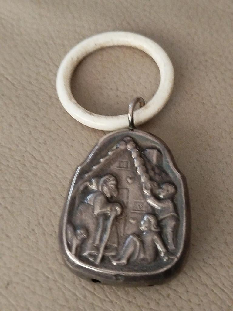 Hochet en argent Hansel et Gretel, Enlèvement, Argent