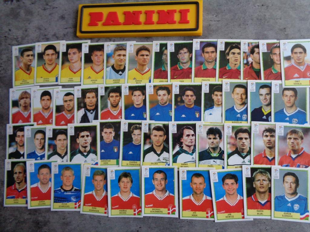 Autocollants de football PANINI Championnat d'Europe EURO 20, Envoi, Comme neuf