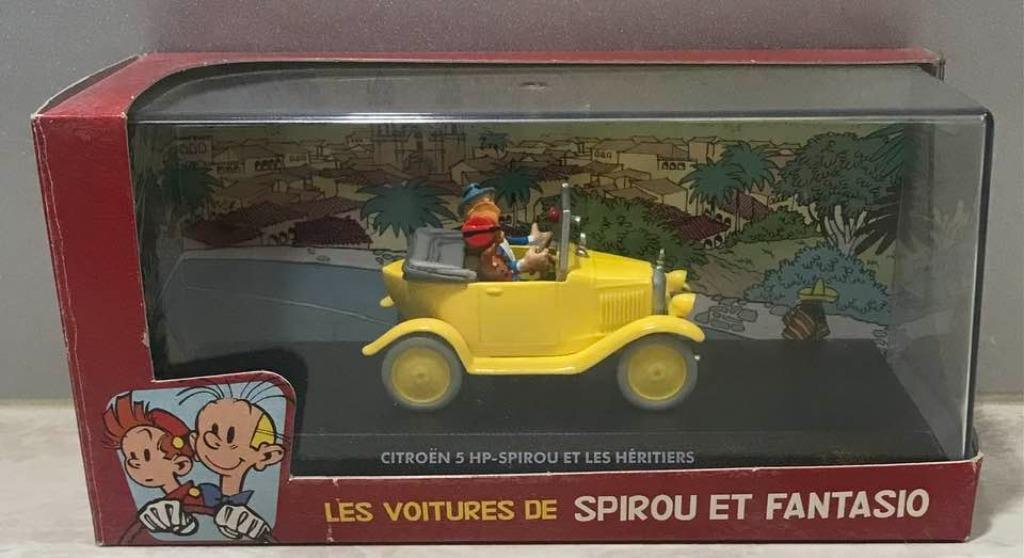 Mininatuurauto: Les voitures de Spirou et Fantasio, Enlèvement, Autres personnages, Comme neuf, Autres types