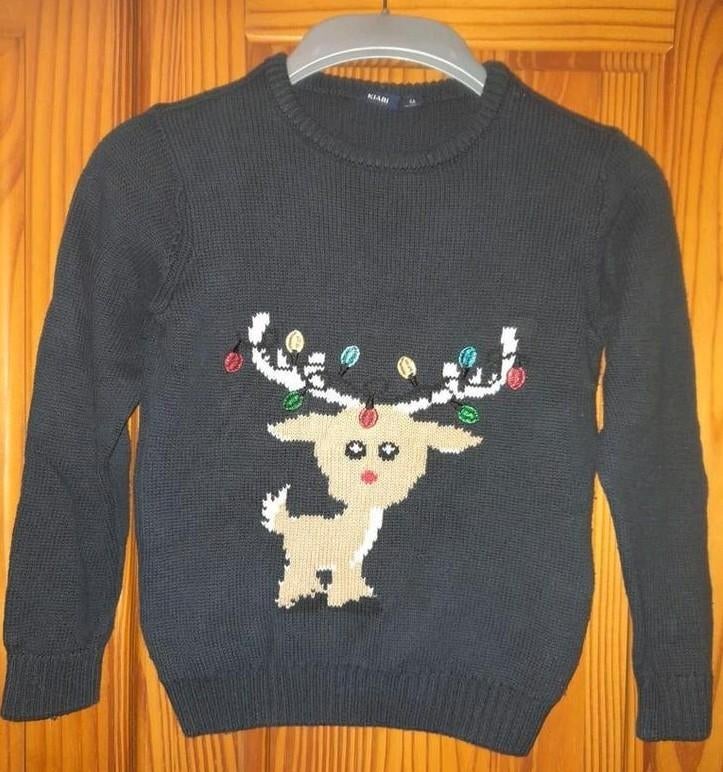 Kersttrui voor kinderen van 6 jaar, Zo goed als nieuw