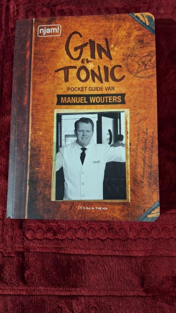 Manuel Wouters - Gin en tonic pocketguide, Ophalen of Verzenden, Zo goed als nieuw, Manuel Wouters
