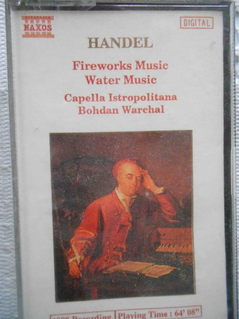 Georg Friedrich Haendel, Fireworks Music/Water Music, CD & DVD, Enlèvement ou Envoi, Classique, 1 cassette audio, Originale