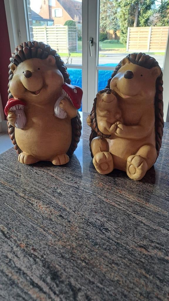 Egeltjes in steen, Ophalen, Nieuw