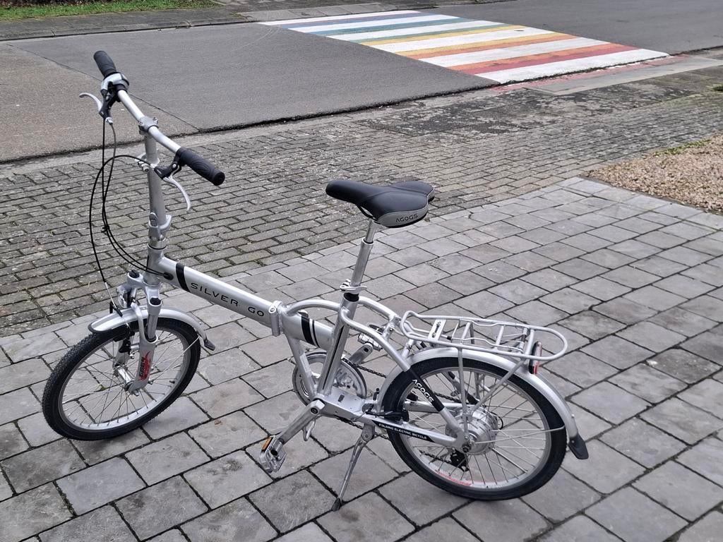 Plooifiets 20 inch, Ophalen