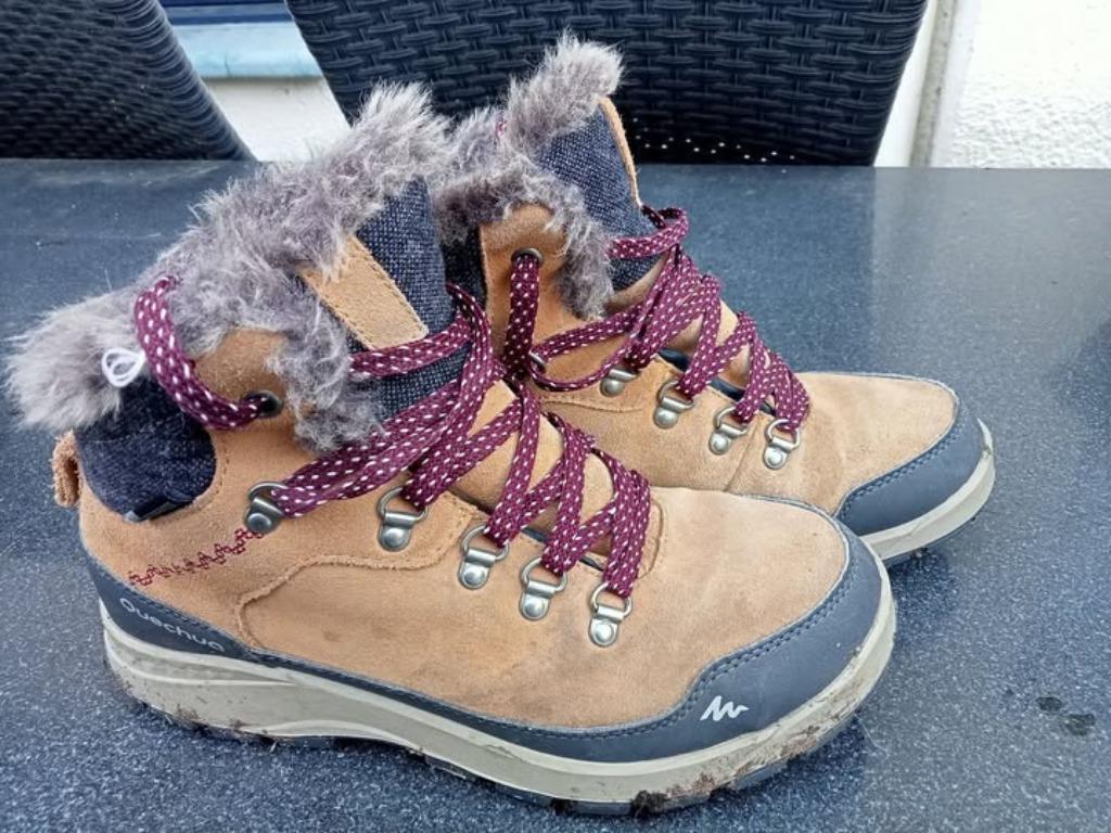 sneeuwschoenen, Ophalen, Zo goed als nieuw