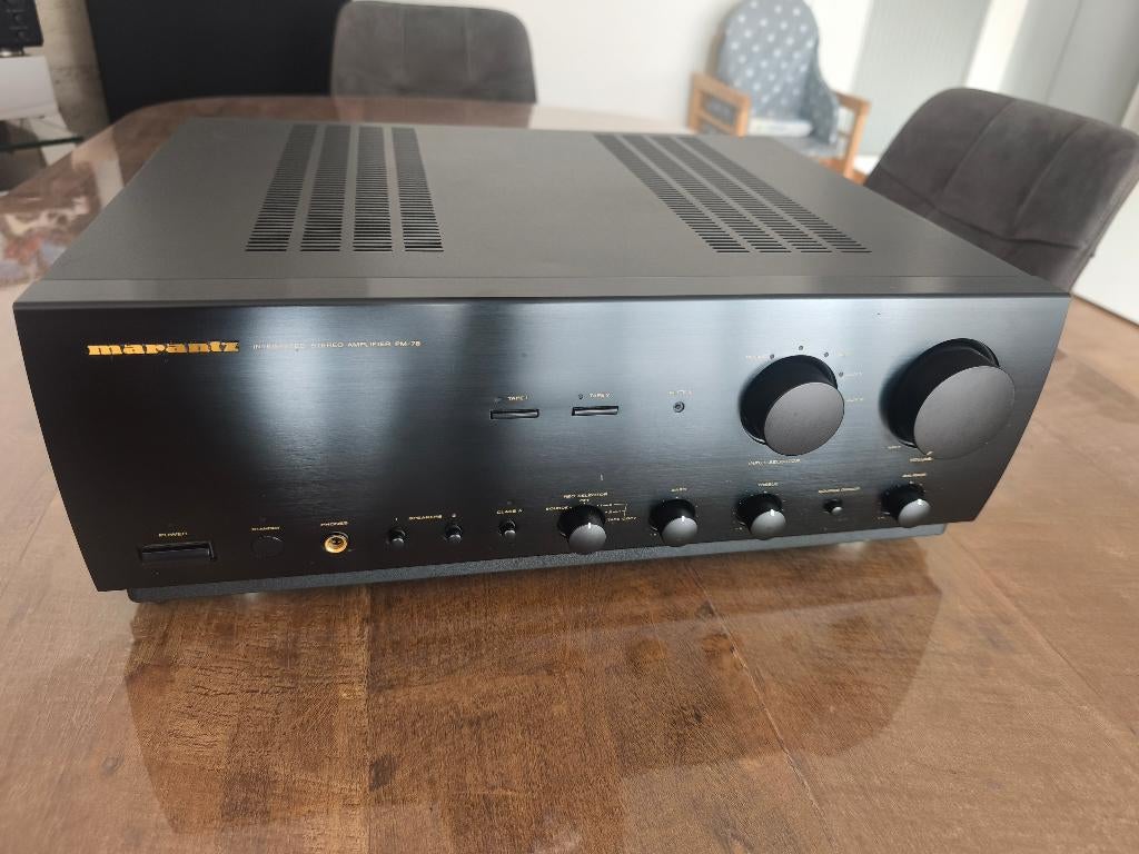 Ampli Marantz PM-78, Marantz, 60 à 120 watts, Comme neuf, Enlèvement