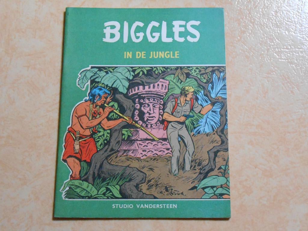 Biggles 2 in de jungle 1965 1 ste druk., Boeken, Willy Vandersteen, Eén stripboek, Ophalen of Verzenden, Zo goed als nieuw