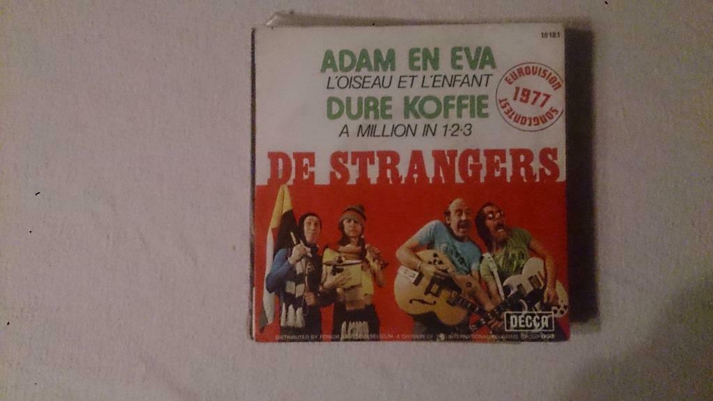 De stangers - adam en eva / dure koffie, Ophalen of Verzenden