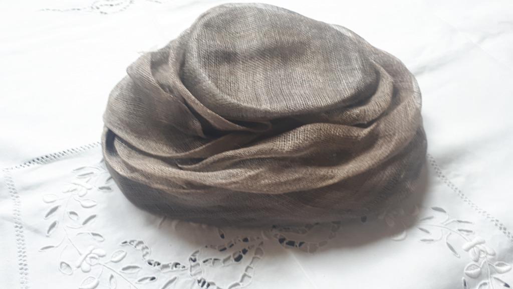 Chapeau de cérémonie gris (Vincenti), Enlèvement, Vincenti, 56 ou 57 cm (M, 7 ou 7⅛ pouces), Chapeau