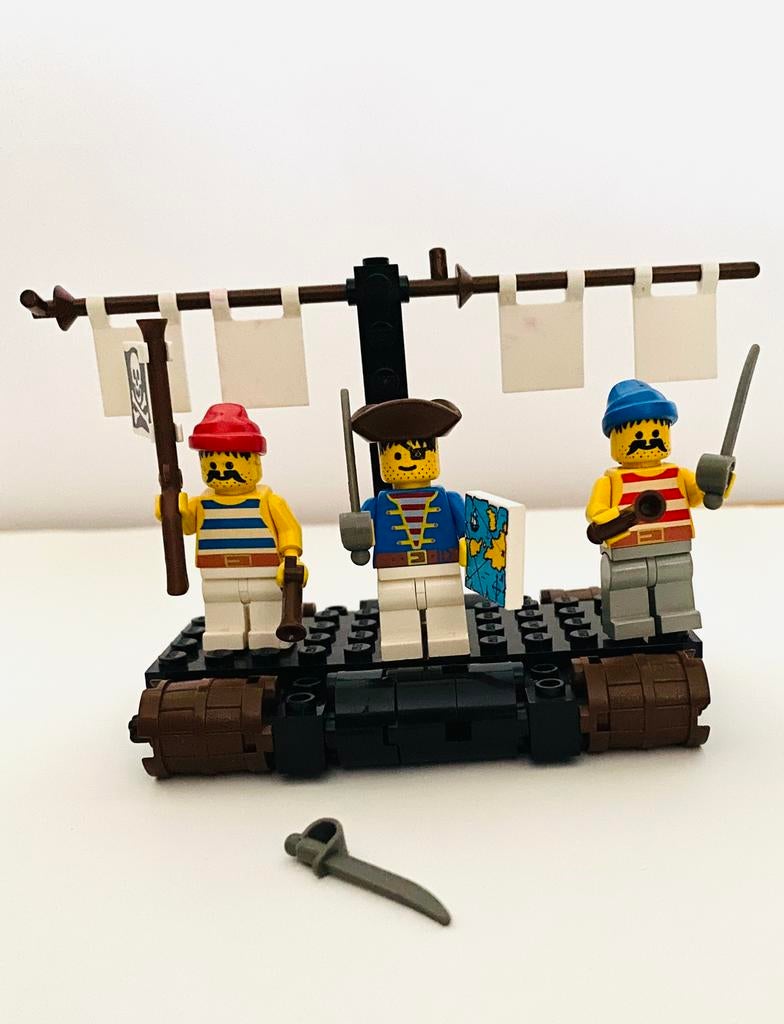 LEGO Pirates 6257 - Castaway’s Raft - vintage, Kinderen en Baby's, Speelgoed | Duplo en Lego, Zo goed als nieuw, Lego, Complete set