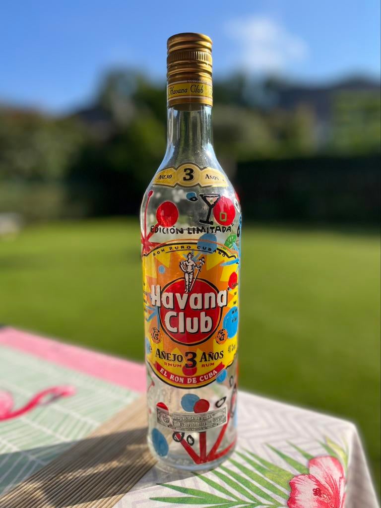Havana Club fles - Edicion Limitada, Collections, Enlèvement ou Envoi, Comme neuf