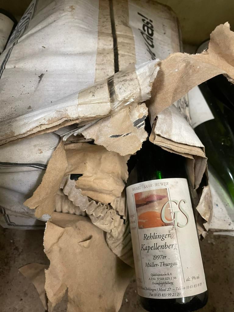 Witte wijn Riesling, Verzamelen, Ophalen