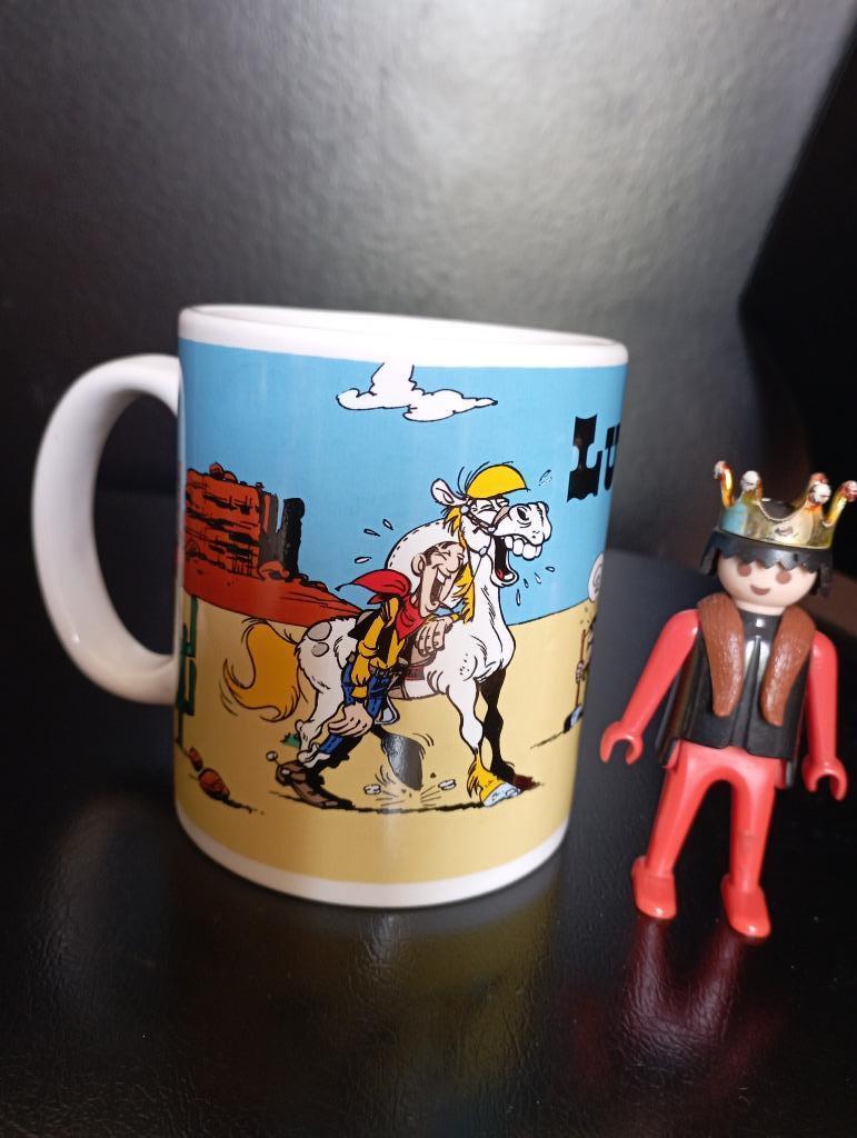 412) toffe tas kop mug Lucky Luke, Ophalen of Verzenden, Overige figuren, Zo goed als nieuw, Gebruiksvoorwerp