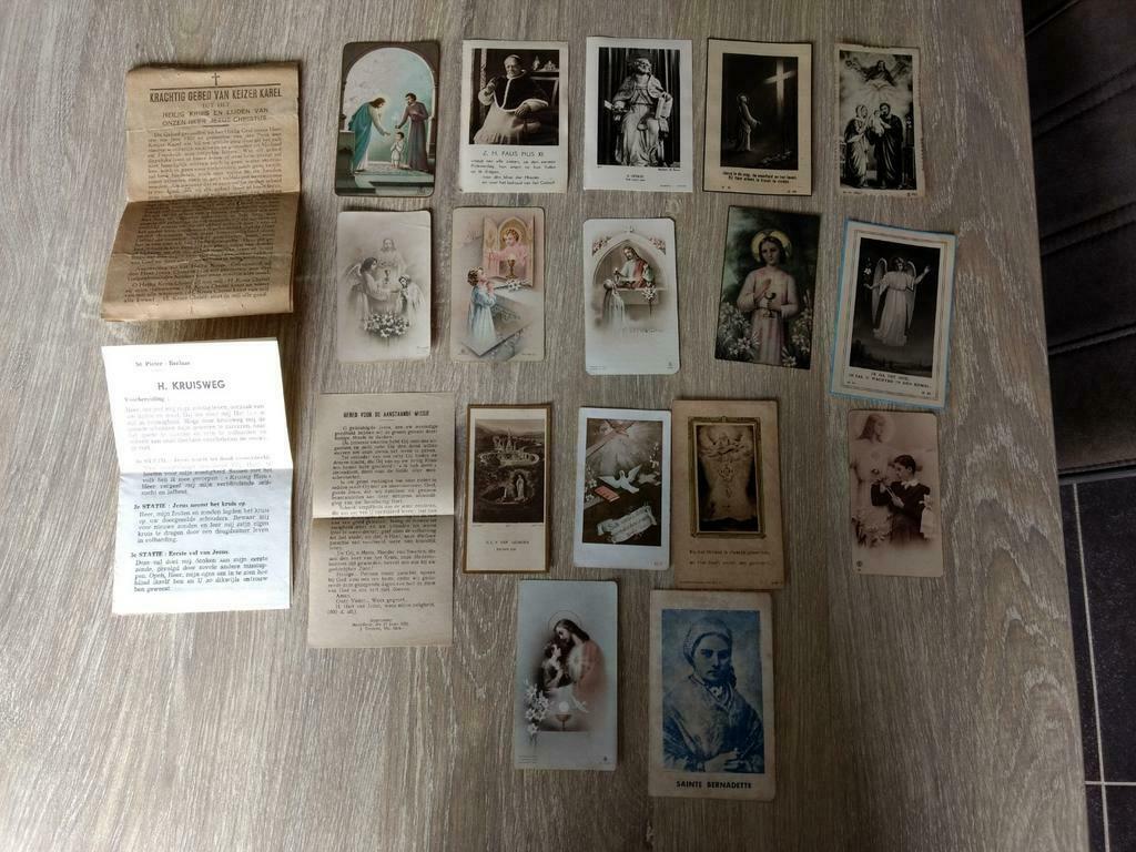 Communie en gebedprenten, Verzamelen, Ophalen of Verzenden