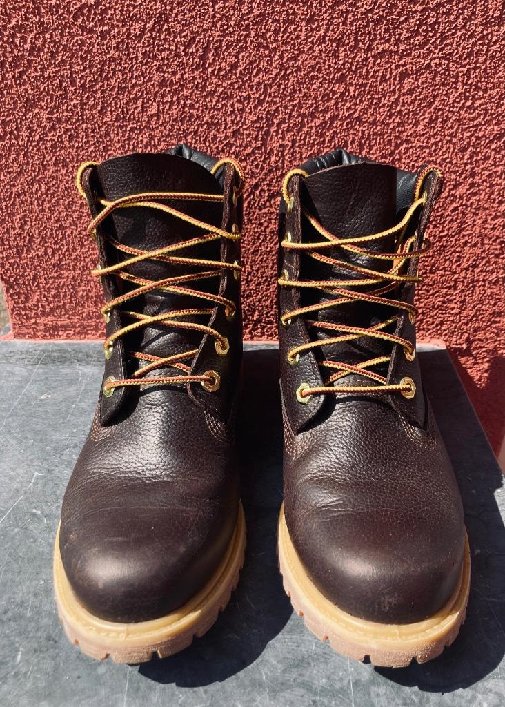Timberland Premium Espresso 6-inch Veterboot (dames, 40), Kleding | Dames, Schoenen, Zo goed als nieuw, Lage of Enkellaarzen, Bruin