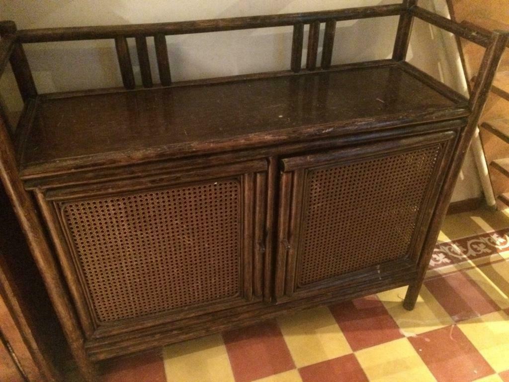 Vintage - Rotan - Kast, Enlèvement