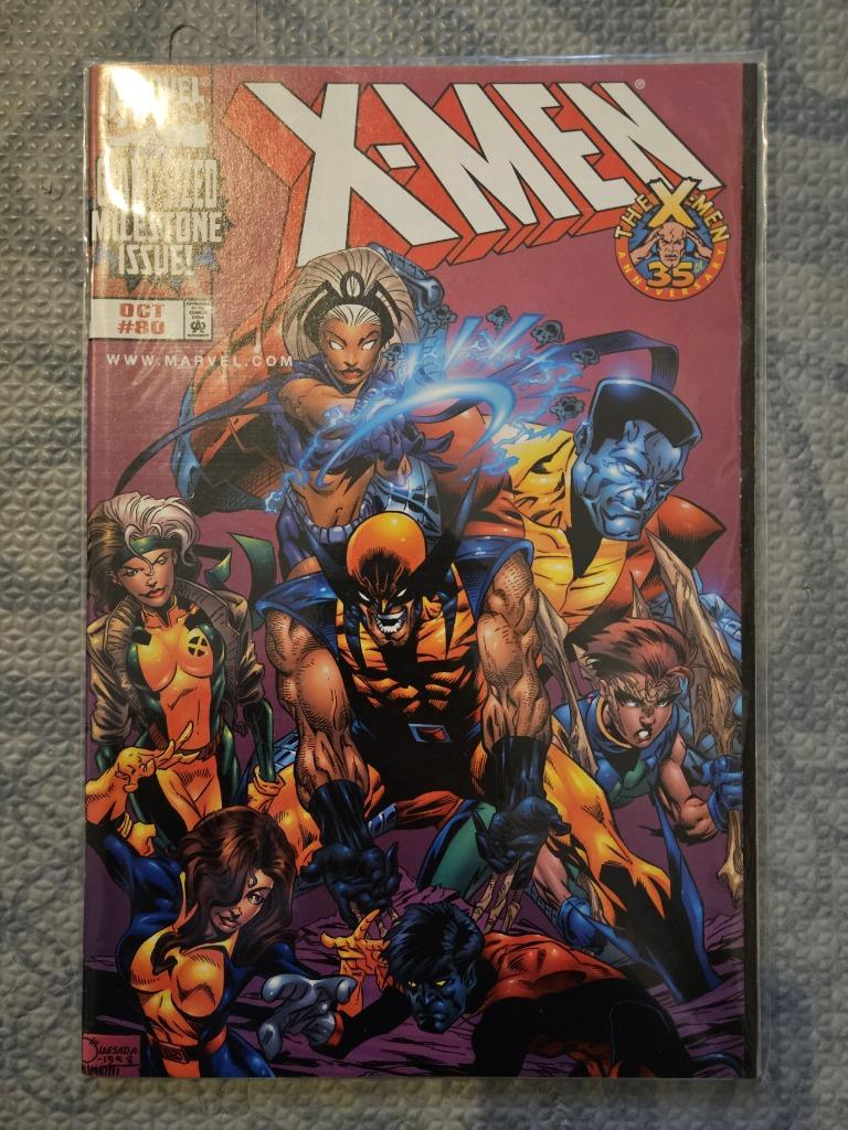 X-Men #80 (1998) Dynamic Force variant cover, Eén comic, Ophalen, Nieuw