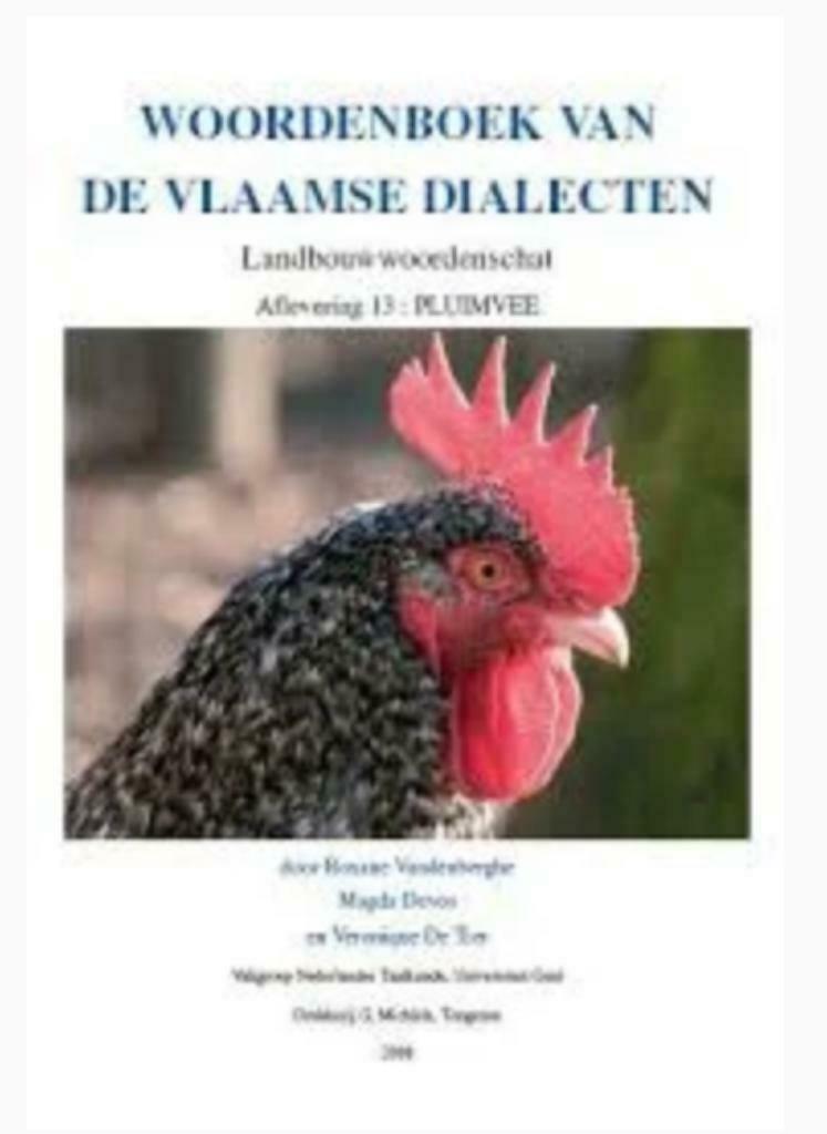 Woordenboek van de Vlaamse dialecten, Aflevering 13: P…, Boeken, Ophalen