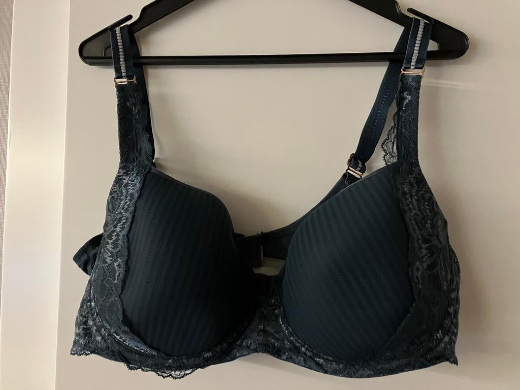 Triumph 100 A donker blauw, Kleding | Dames, Triumph, Verzenden, Blauw, BH