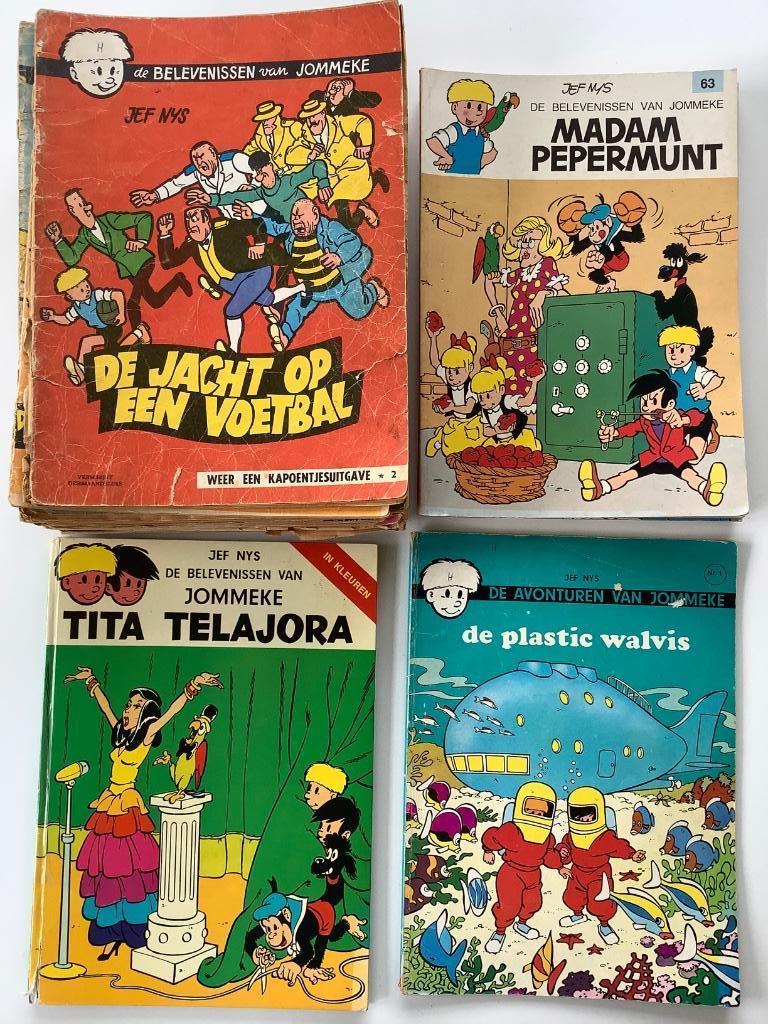 Jommeke strips, Meerdere stripboeken, Ophalen, Gelezen, Jef Nys