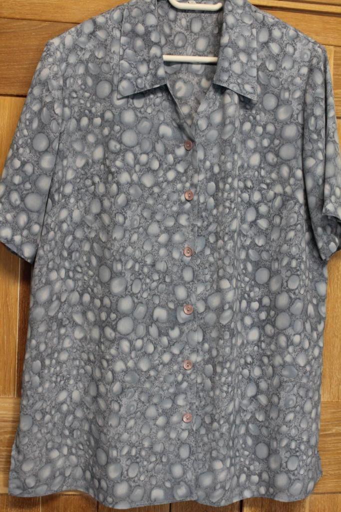 Blauwe bloes felle kleuren maat XL/XXL, Blauw, Maat 46/48 (XL) of groter, Ophalen of Verzenden, Zo goed als nieuw