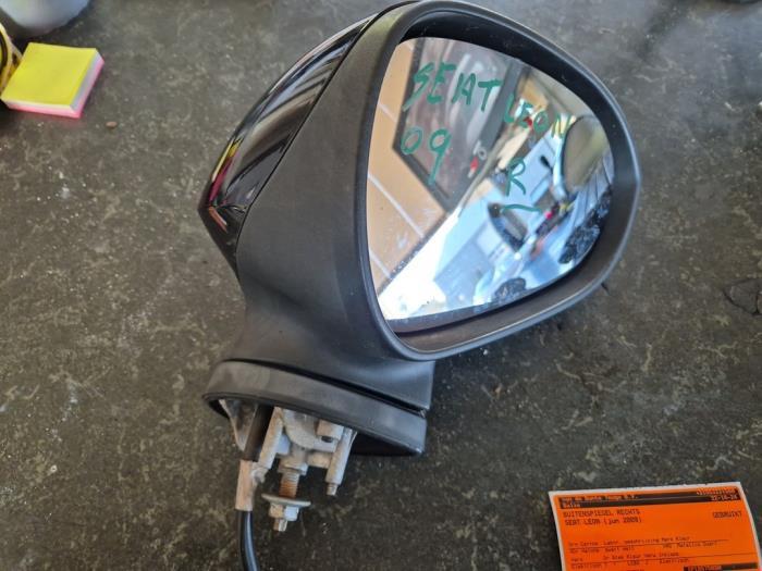 Rétroviseur extérieur droit d'un Seat Leon, -, 3 mois de garantie, Utilisé, -