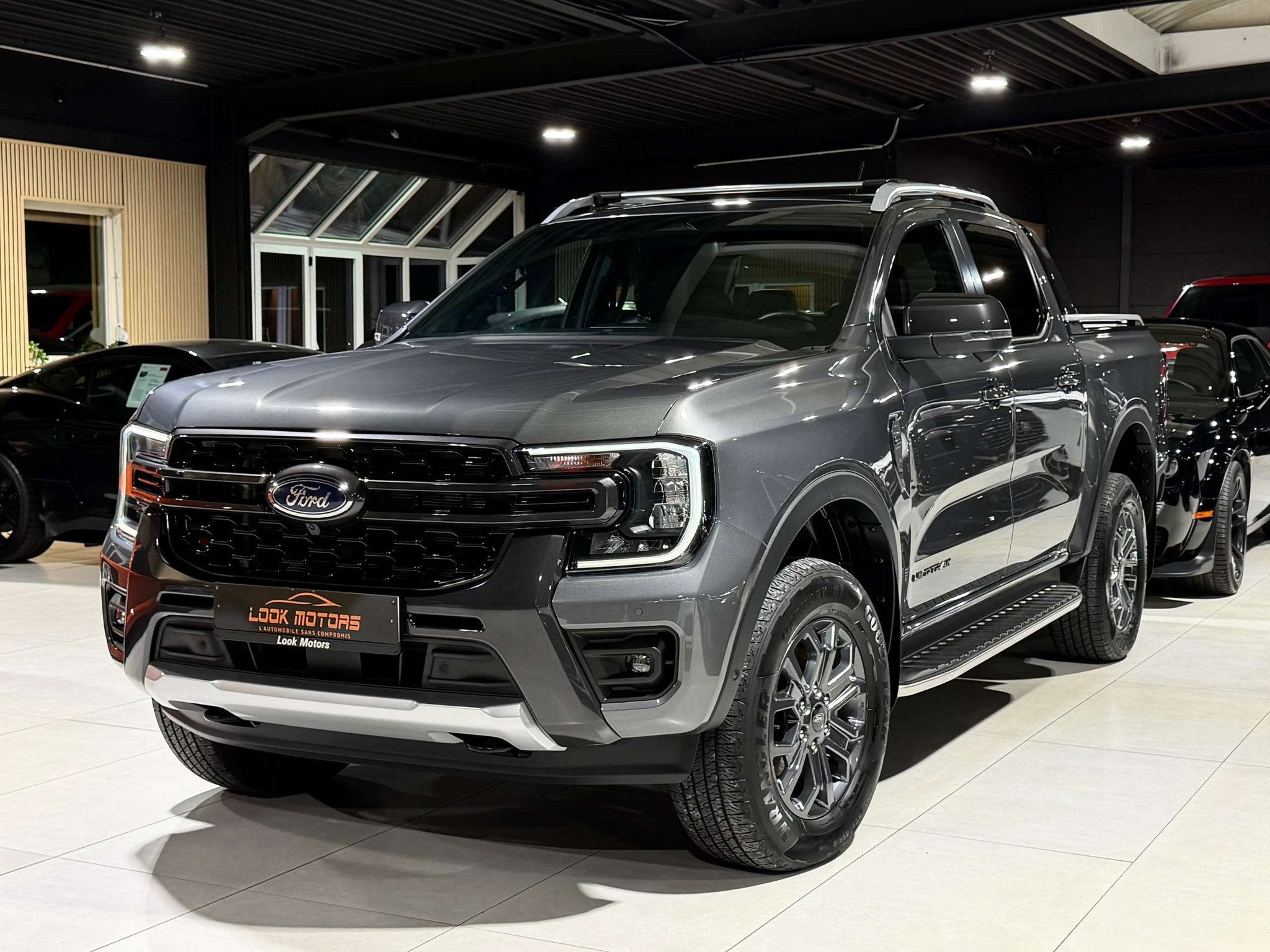 Ford Ranger 2.0 EcoBlue e-4WD Wildtrak 205cv NAVIGATION DIST, Autos, Cuir, Argent ou Gris, Achat, https://public.car-pass.be/vhr/f4c4389e-8b08-449a-b5b0-4a8f40c436ea