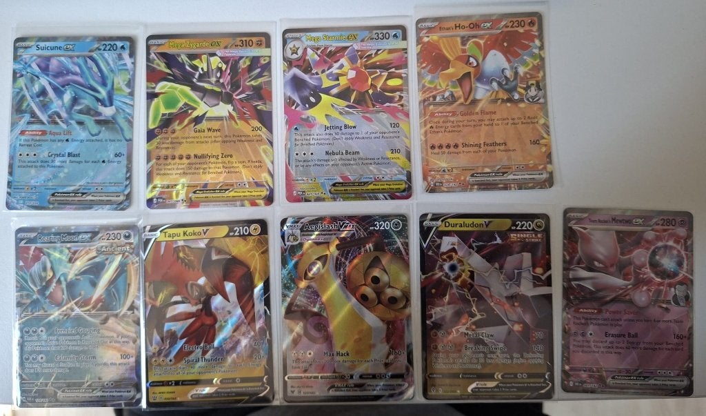 Pokemon kaarten, 2 euro per stuk, Hobby en Vrije tijd, Ophalen of Verzenden, Zo goed als nieuw, Meerdere kaarten