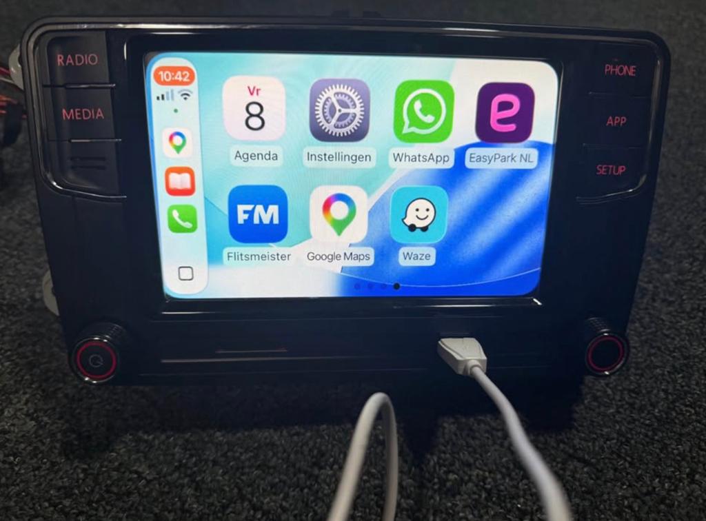 Autoradio CarPlay Android VW seat skoda  RCD 360 PRO, Enlèvement, Comme neuf