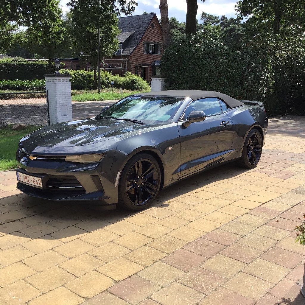 Chevrolet camaro cabriolet weinig km, Auto's, Chevrolet, Automaat, Achterwielaandrijving, Cabriolet, Leder