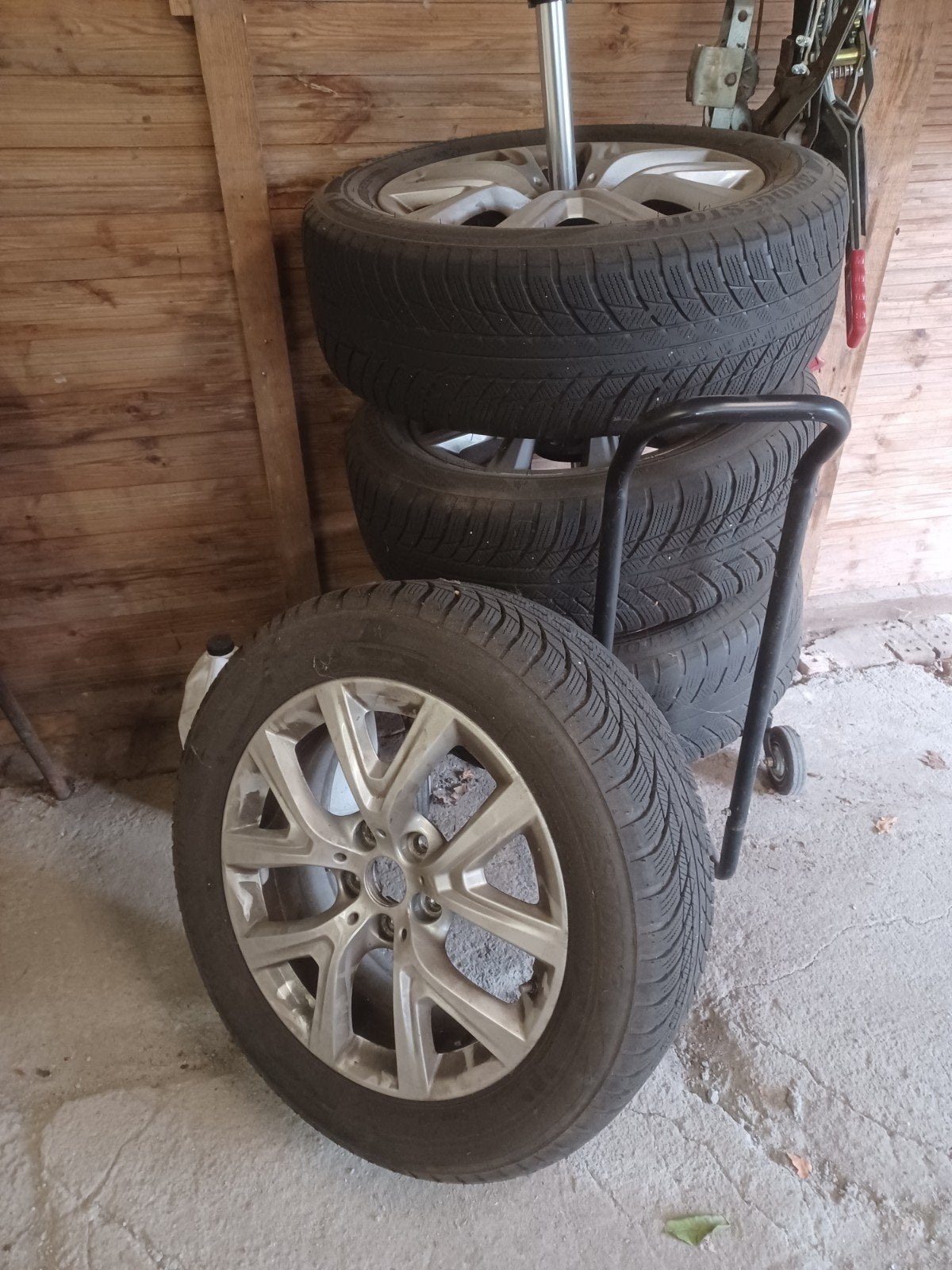 winterbanden met velg, Auto diversen, Autosport-onderdelen, Ophalen, Gebruikt