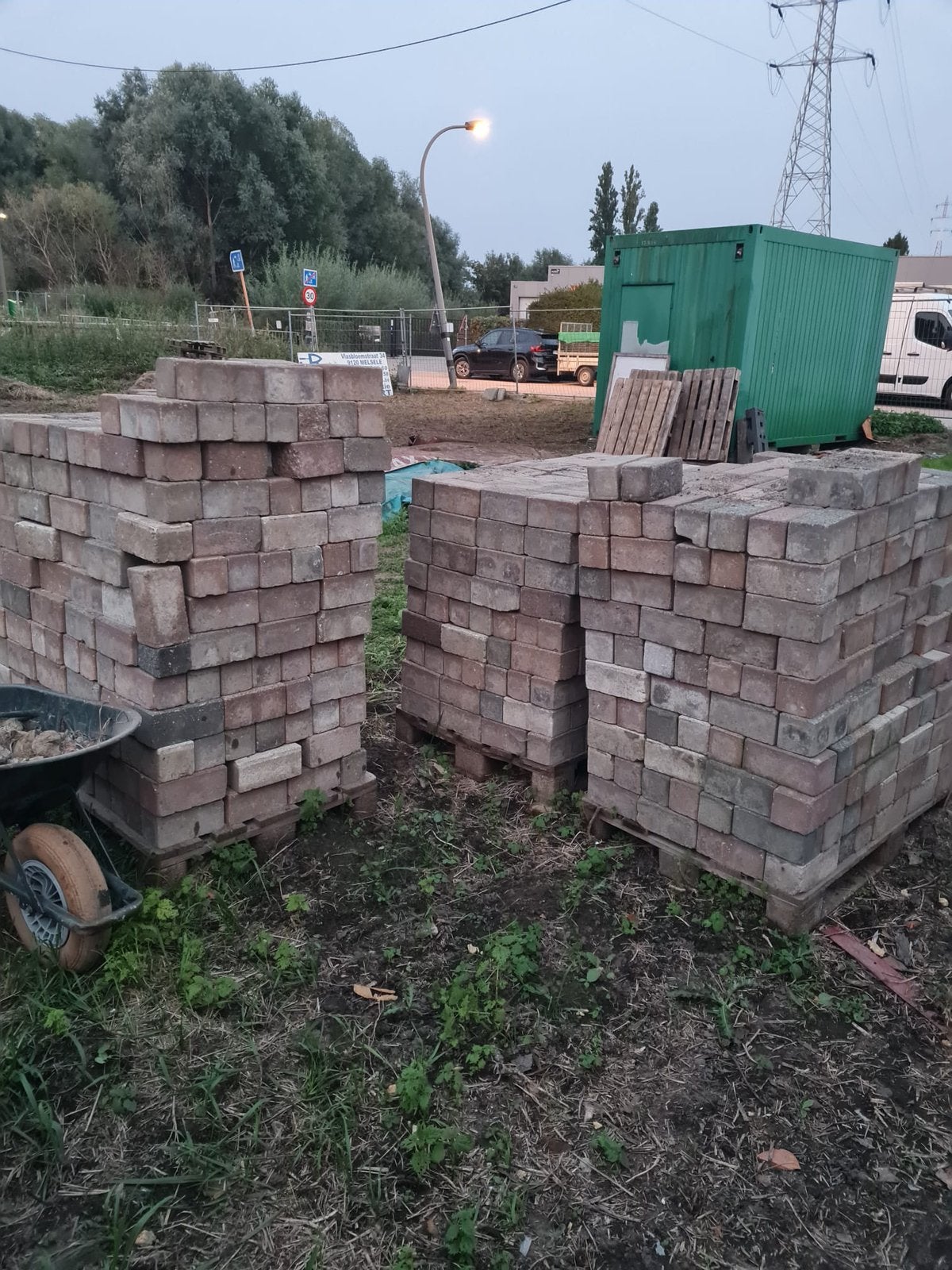 Terrasklinkers, Tuin en Terras, Ophalen, Gebruikt, Beton, Klinkers