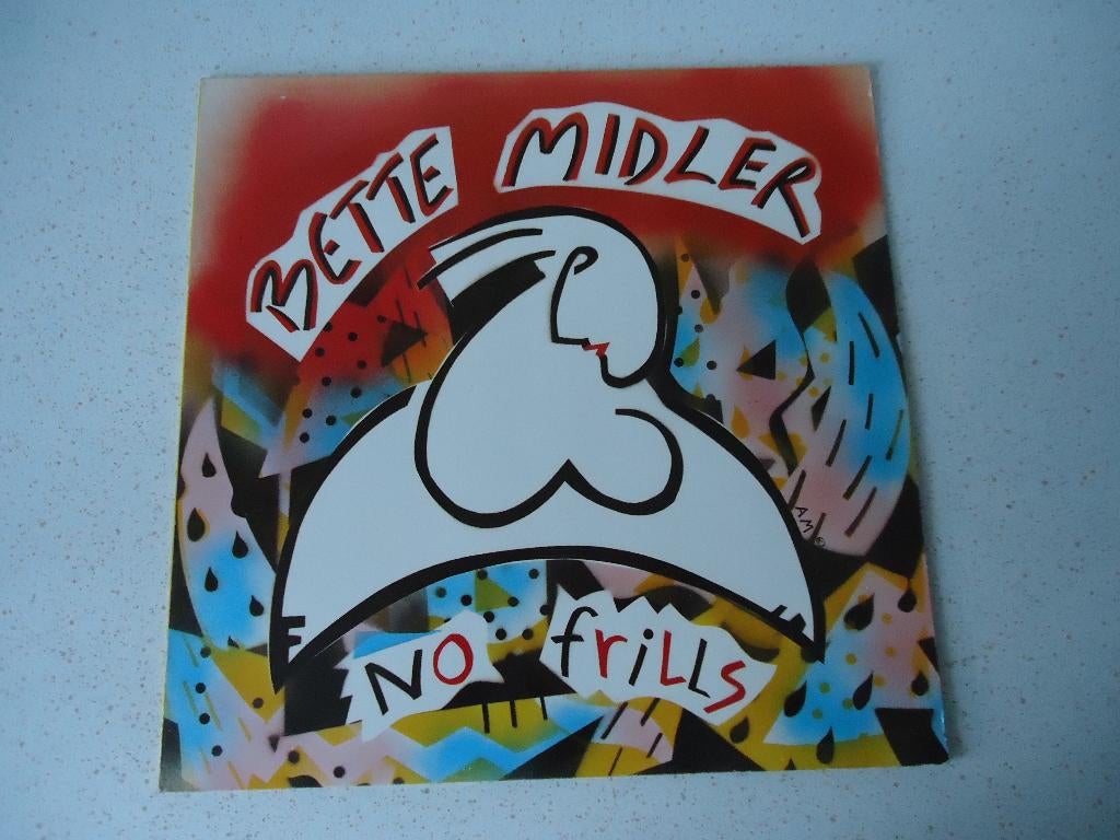 LP van "Bette Midler" No Frills anno 1983., Enlèvement ou Envoi, Comme neuf, 12 pouces