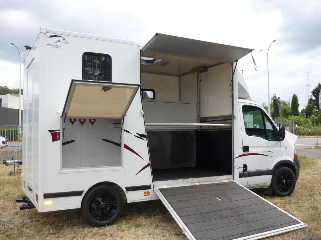 paardencamionette, Dieren en Toebehoren, Paarden en Pony's | Trailers en Aanhangwagens, Ophalen, Zo goed als nieuw, 2-paards trailer