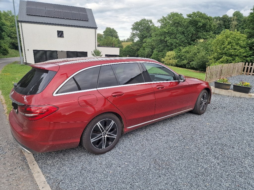 Mercedes-Benz C 200 d Break – automatique 9G-Tronic  – 2020, Auto's, Achterwielaandrijving, 1800 kg, 4 cilinders, Leder en Stof
