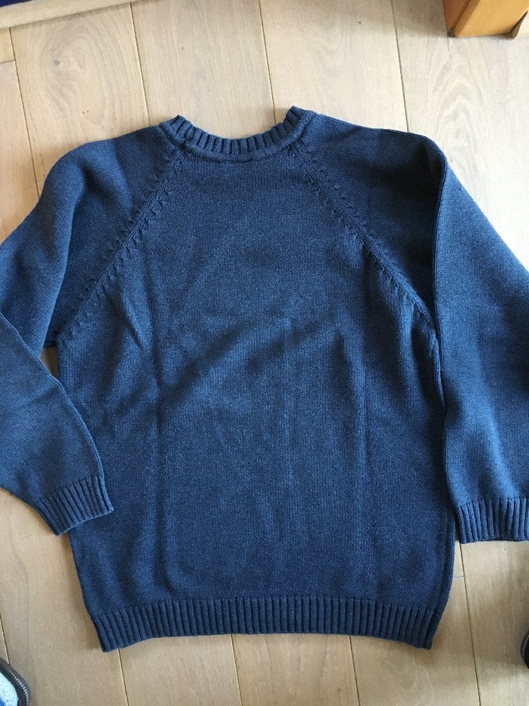 Pull blauw C&A maat L, Blauw, Maat 42/44 (L), Ophalen of Verzenden, Zo goed als nieuw