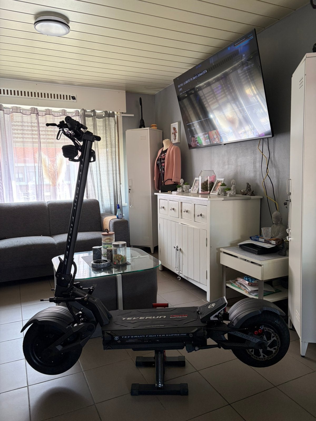 Teverun Fighter Supreme 7260r V5 2.0 Nouvelle Génération, Vélos & Vélomoteurs, Trottinettes, Comme neuf, Step électrique (E-scooter)
