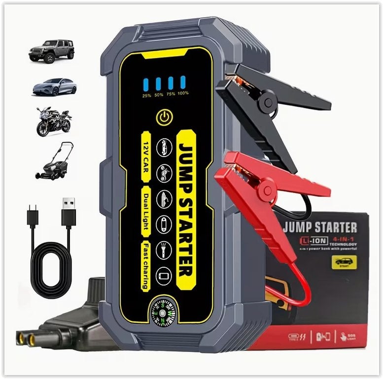 22200mWh auto-startbooster met dubbele USB-uitgan, Auto-onderdelen, Ophalen of Verzenden, Nieuw, Amerikaanse onderdelen
