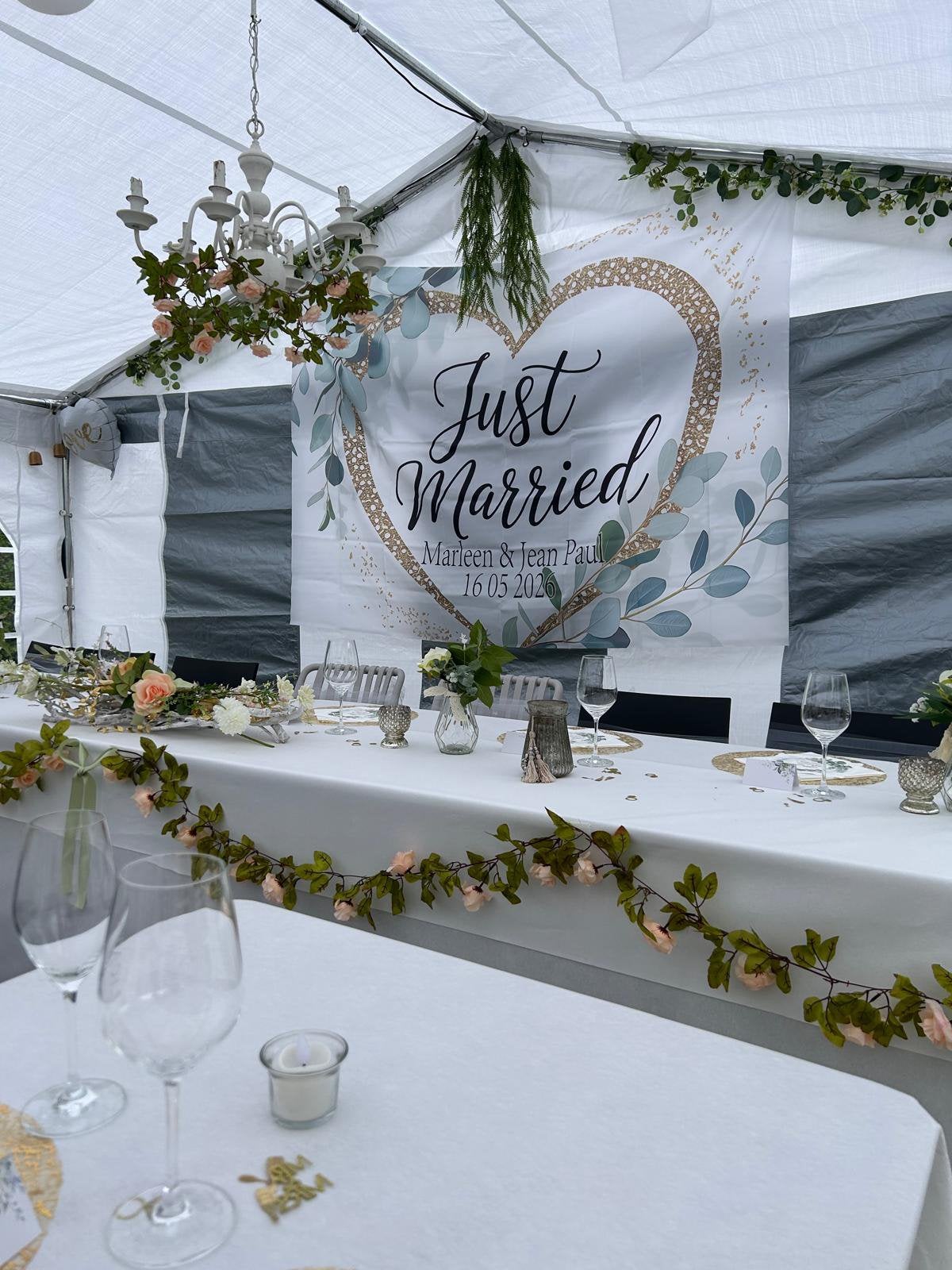 Parytent te koop 10m op 5,, Ophalen, Partytent, Zo goed als nieuw, 4 tot 6 meter