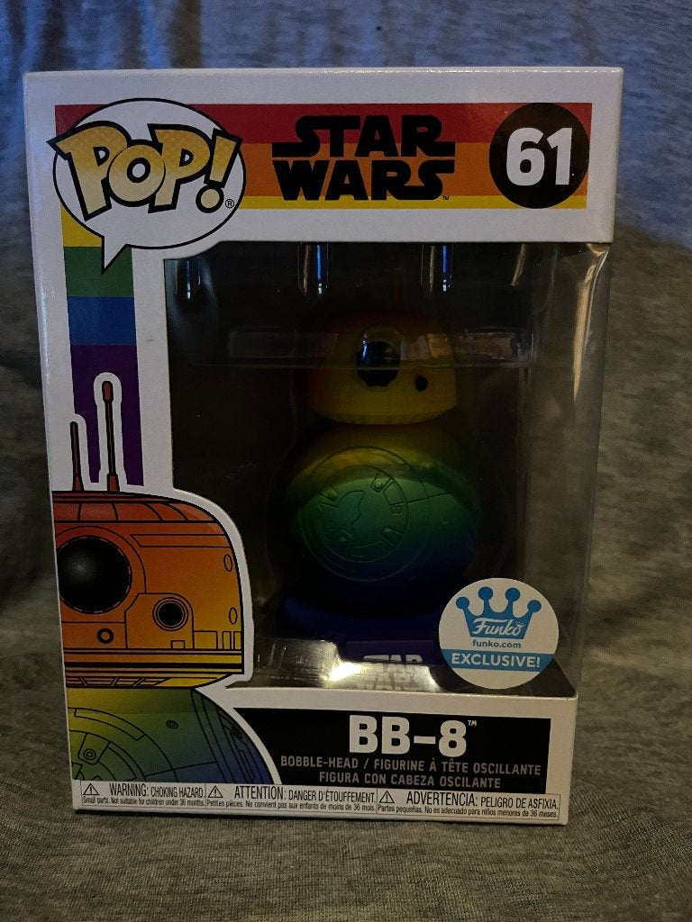 10. Funko Pop! Star Wars: Pride Collection - BB-8 #61, Ophalen of Verzenden