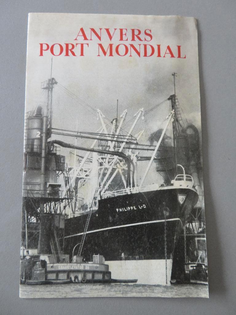 Antwerpen wereldhaven S.A. Flandria brochure Expo 58, Verzamelen, Ophalen of Verzenden, Overige typen