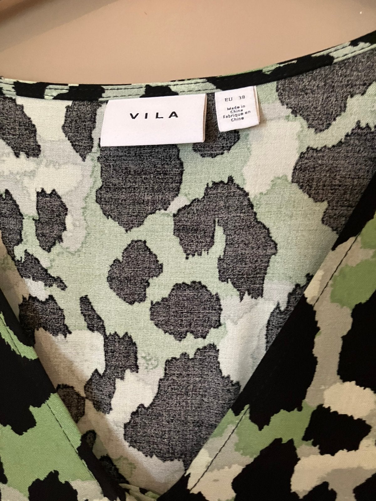 Lang kleed villa, Enlèvement, Comme neuf, Taille 38/40 (M), Vert