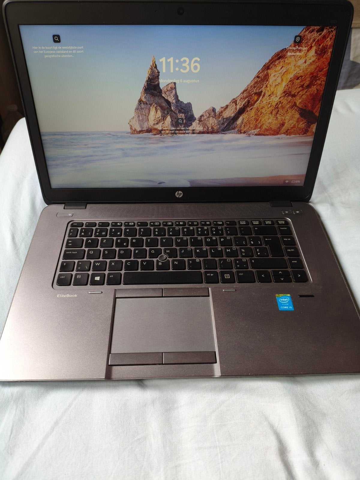 HP Elitebook 16 gb ram Intel core i5 238gb SSD Windows 11, Computers en Software, Ophalen, 256 GB, Hp elitebook, Azerty