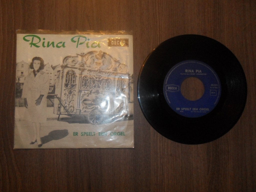 Rina Pia - Er speelt een orgel, Cd's en Dvd's, Ophalen of Verzenden, Gebruikt, 7 inch, Levenslied of Smartlap