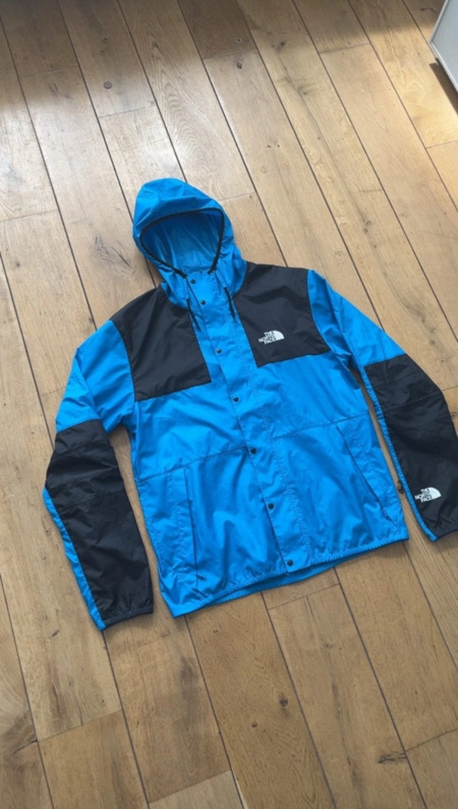 Veste coupe vent tnf bleu ciel, Envoi, Neuf, Taille 52/54 (L), Bleu
