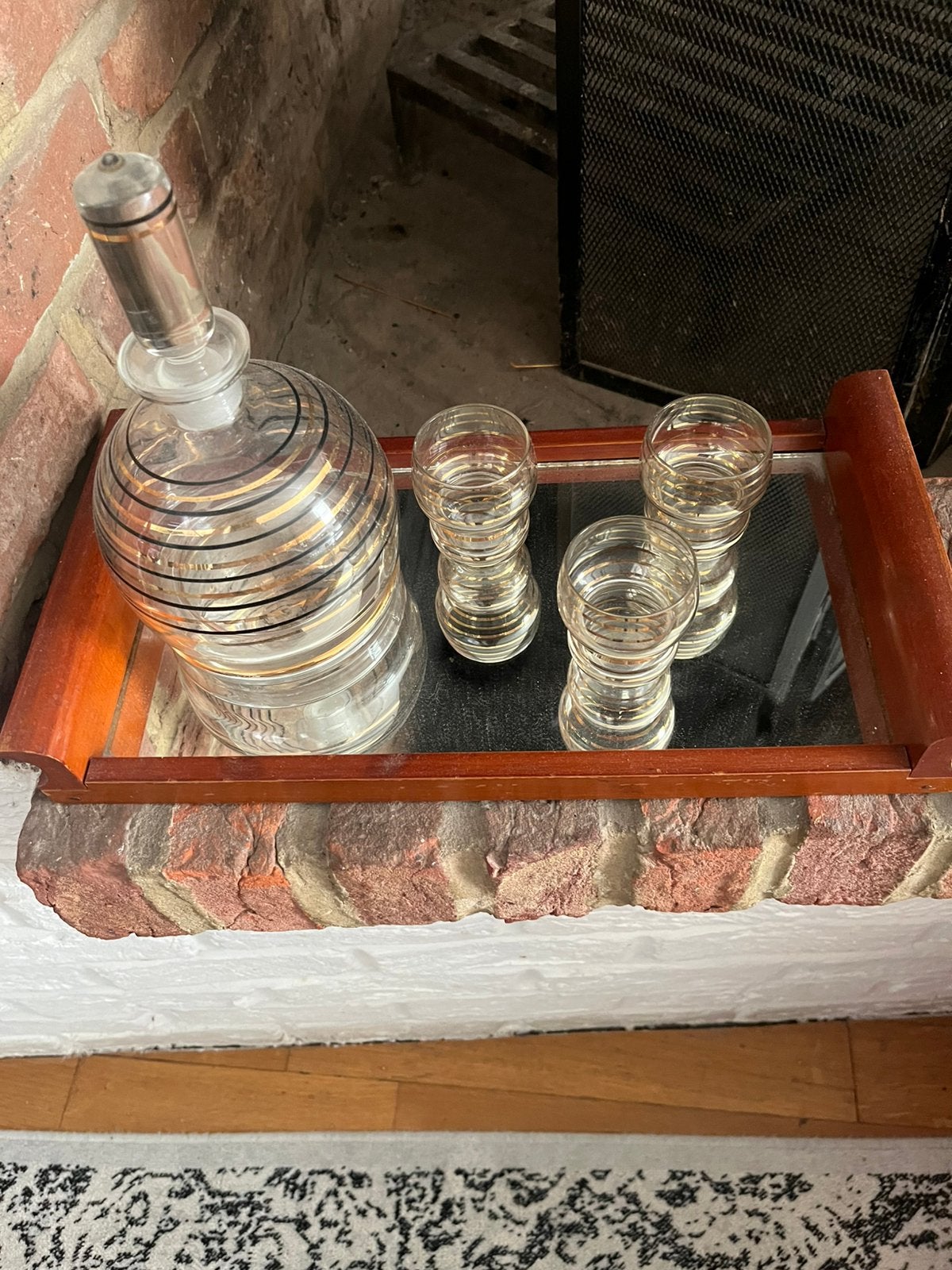 Carafe et verre, Antiquités & Art, Enlèvement